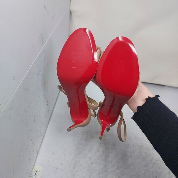 Christian Louboutin Loubigirl Nude Ankle Strap Heel Sandal - Picture 2 of 12